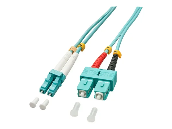 LINDY LWL-Duplexkabel LC/SC OM3 15m