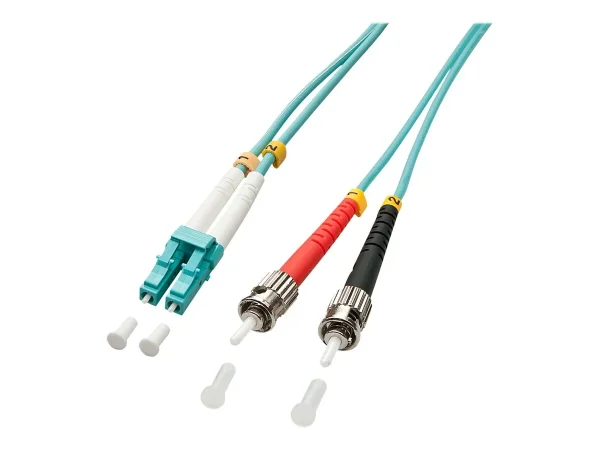 LINDY LWL-Duplexkabel LC/ST OM3 15m