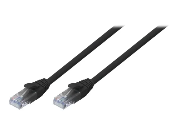 LINDY Cat.6 U/UTP Kabel, schwarz, 30m