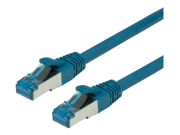 VALUE Patchkabel Kat.6A Class EA blau 2m