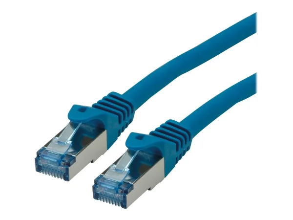 ROLINE Patchkabel Kat.6A S/FTP blau 5m