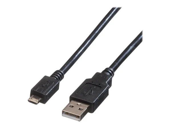 ROLINE USB 2.0 Kabel USB A ST - Micro 3m