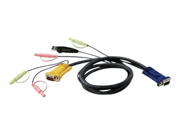 ATEN 2L-5305U KVM Kabel VGA USB 5m