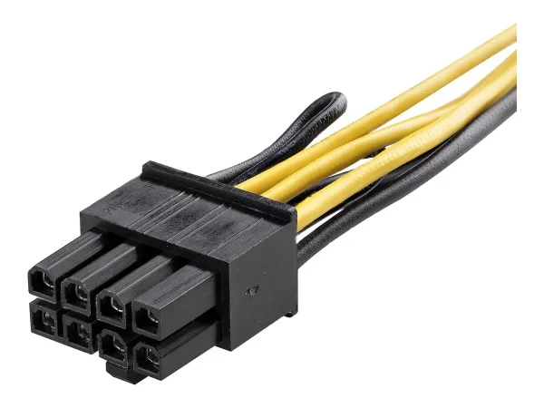 STARTECH PCIe 6 Pin auf 8 Pin Kabel