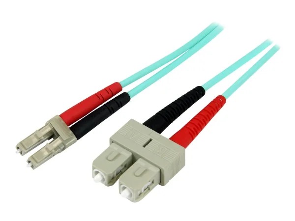 STARTECH 2m 10Gb Aqua LC/SC Duplex