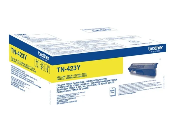 BROTHER TN-423Y Tonerkassette Gelb HC