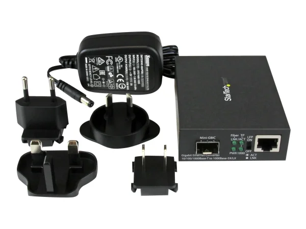 STARTECH Unmanaged Gigabit Fiber Media