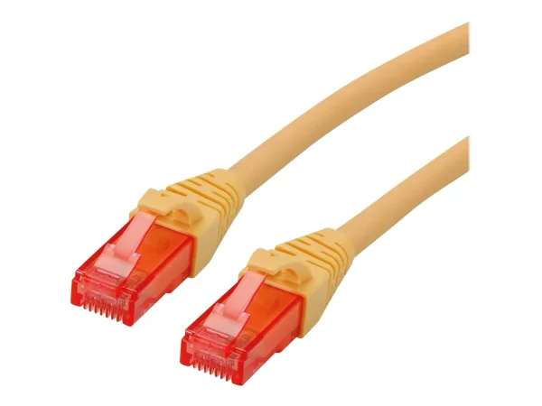 ROLINE Patchkabel Kat.6 gelb 1,5m