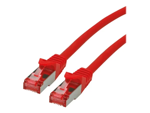 ROLINE Patchkabel Kat.6 S/FTP rot 0,5m