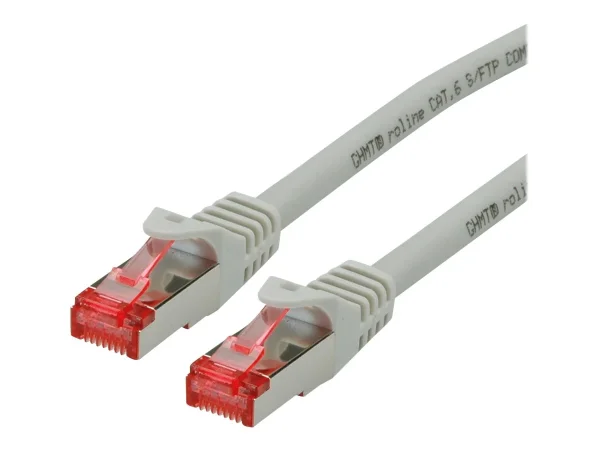 ROLINE Patchkabel Kat.6 S/FTP grau 10m