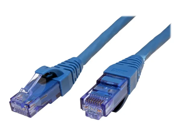 ROLINE Patchkabel Kat.6A UTP blau 0,3m