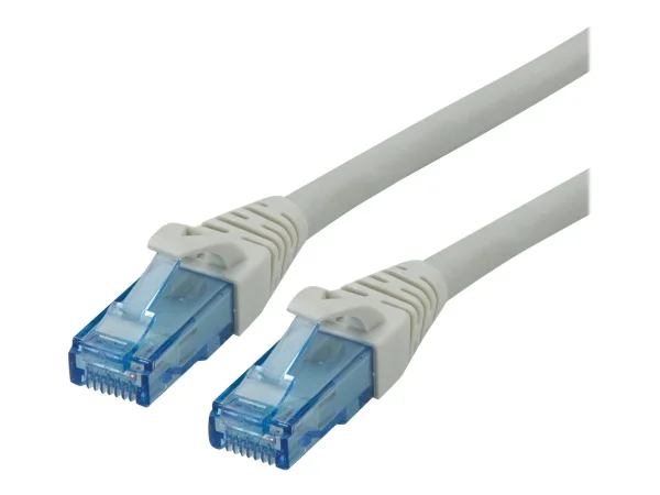 ROLINE Patchkabel Kat.6A grau 10m