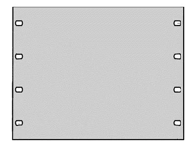 SCHROFF 48,26cm-Blindblende 2 HE RAL