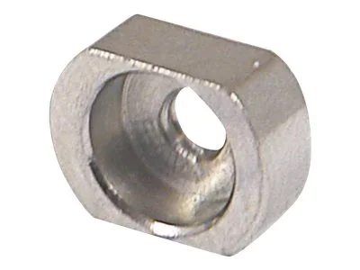 SCHROFF Metallnippel - ST.ROSTFR.100ST