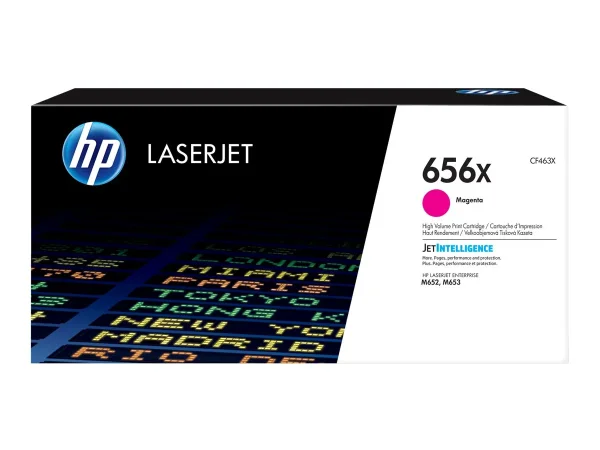 HP 656X LaserJet Toner Magenta HY