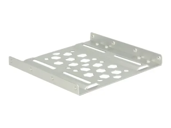 DELOCK Einbaurahmen 6,4 zu 8,89cm silber