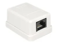 DELOCK Netzwerk Dose 1xRJ45 LSA Cat.6