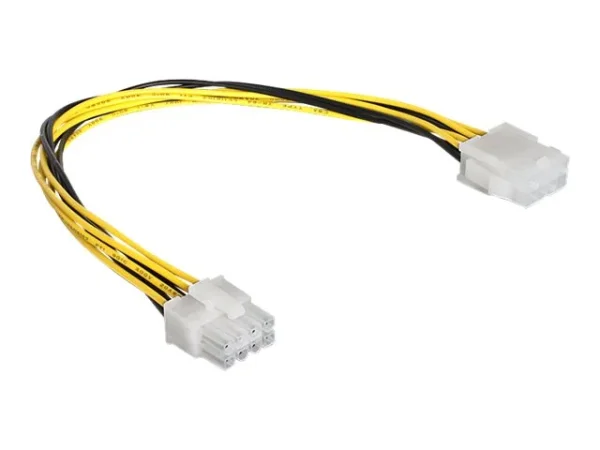 DELOCK Kabel Power 8 Pin EPS St/Bu 30cm
