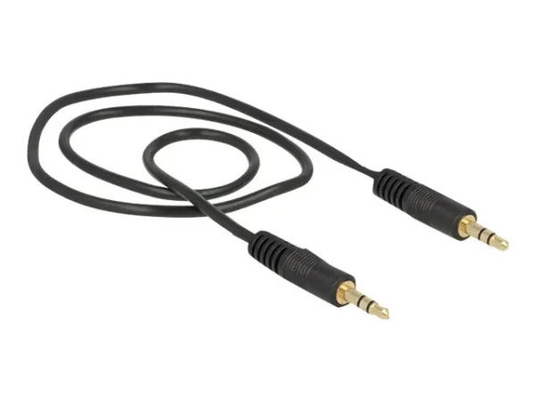 DELOCK Kabel Klinke 3 Pin 3,5mm Stecker