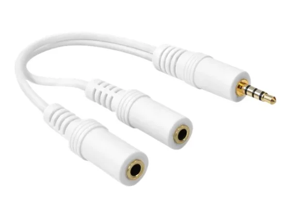 DELOCK Adapterkabel Klinke Headset