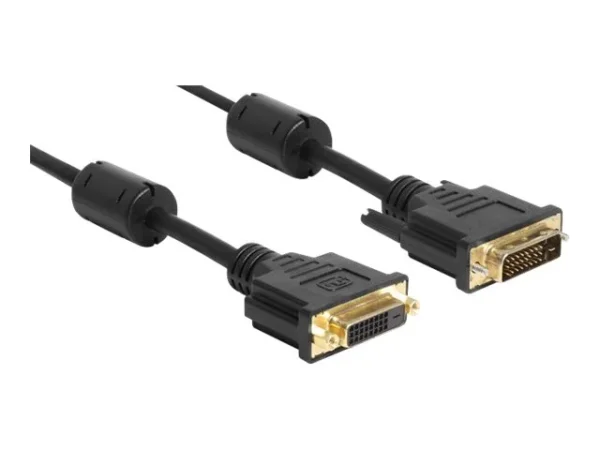 DELOCK Kabel DVI 24+1 Stecker > Buchse