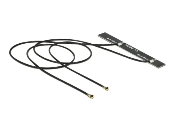 DELOCK WLAN Doppelantenne 2 x MHF IV