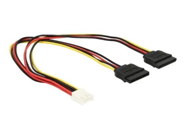 DELOCK Kabel Power Floppy 4 Pin Buchse