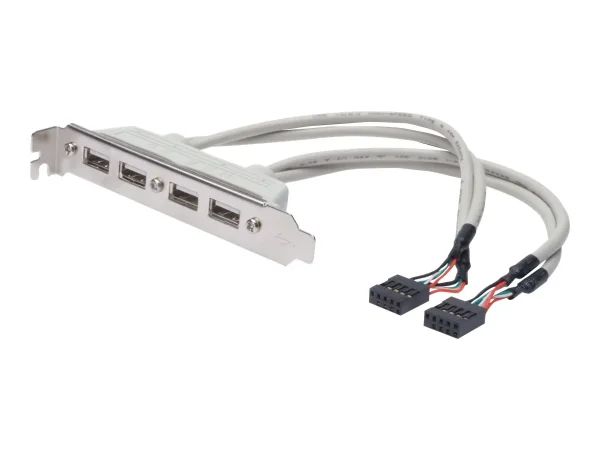ASSMANN USB Slotblechkabel 4x Typ A