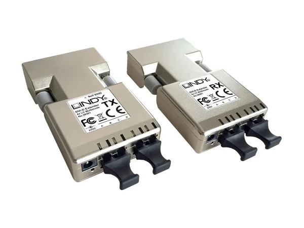 LINDY DVI-D Extender 500m Fiber