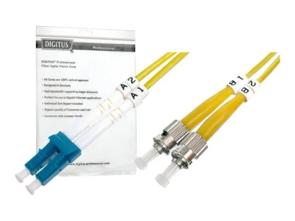 DIGITUS LWL Patchkabel LC zu ST OS2 Sing