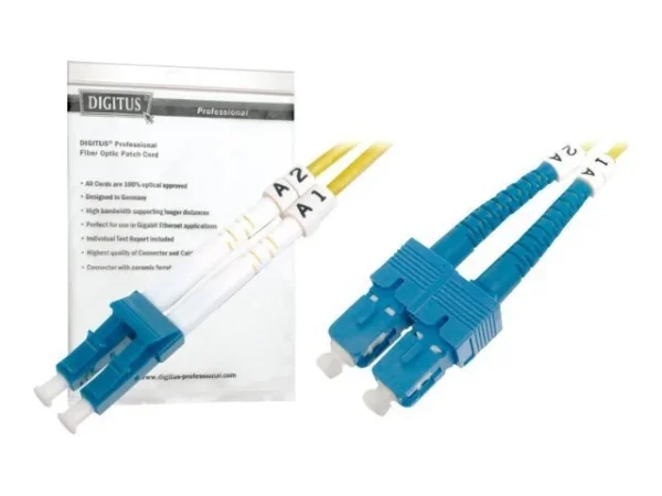 DIGITUS LWL Patchkabel LC zu SC OS2 Sing