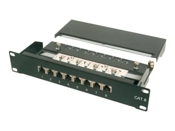 DIGITUS CAT 6 Klasse E Patch Panel ges.