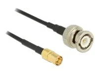 DELOCK Antennenkabel BNC>SMB RG-174 1 m
