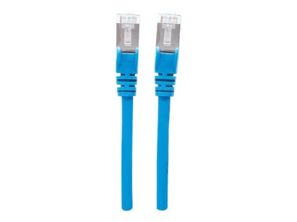 INT Cat6a Stecker Cat7 Kabel 1,5m blau