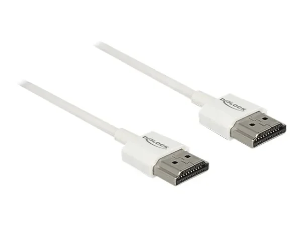 DELOCK Kabel HDMI-A Stecker 3D 4K 1,5 m