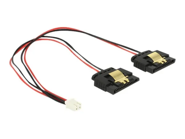 DELOCK Kabel Power 2 Pin > 2 x 15 Pin
