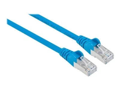 INT Cat6a Stecker Cat7 Kabel 15m blau