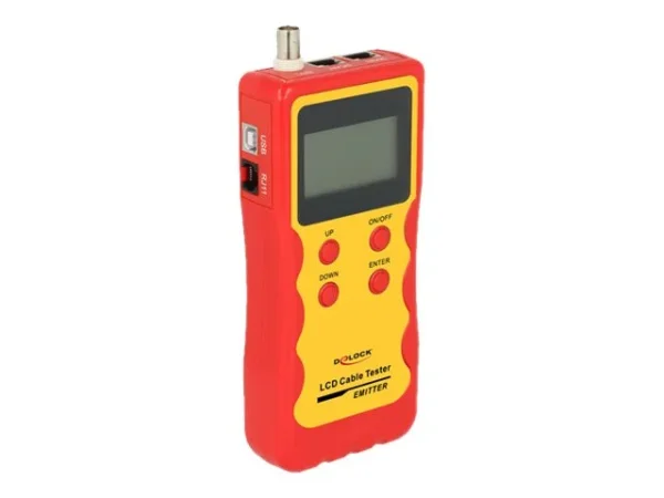 DELOCK LCDKabeltester RJ45/RJ12/BNC/USB