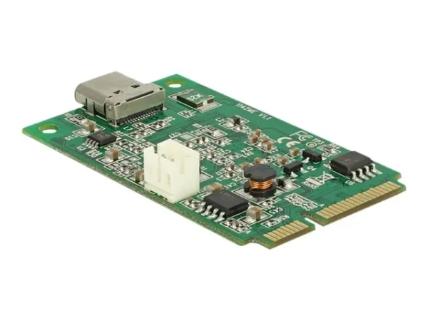 DELOCK Mini PCIe I/O PCIe 1xUSB Type-C
