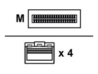 LENOVO ISG 3m 100G QSFP28 to 4x25G SFP2