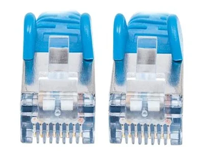INT Cat6a Stecker Cat7 Kabel 7,5m blau