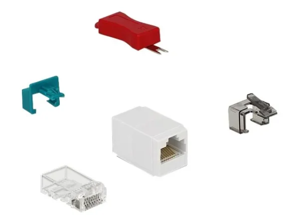 DELOCK RJ45 Secure Clip Set 20 Stück