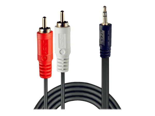 LINDY Premium Audio-Adapterkabel 2m