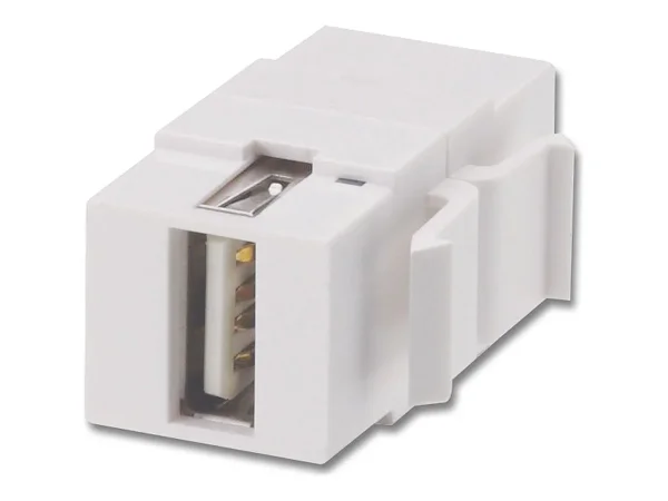LINDY USB A/B Doppelkupplung Keystone