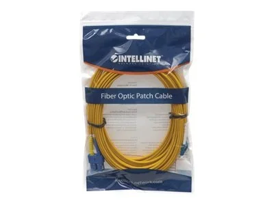 INTELLINET LWL Kabel LC/SC OS2 2m gelb