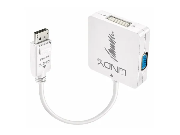 LINDY DP 1.2 an HDMI 4K30/DVI/VGA Adapte