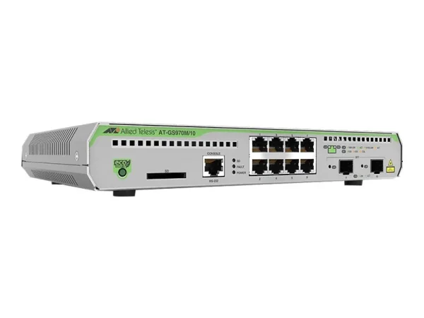 ALLIED 8x10/100/1000T ports&2x combo por