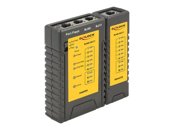 DELOCK Kabeltester RJ45/RJ12 +Portfinder