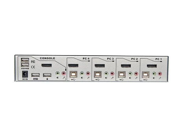 LINDY 4 Port DisplayPort 1.2 KVM Switch