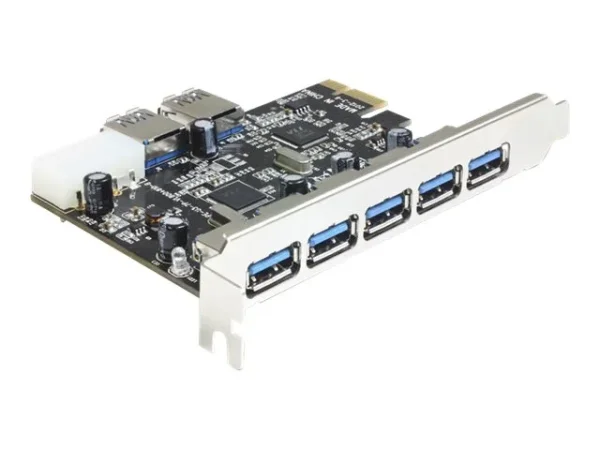 DELOCK PCI Express Karte > 5+2 x USB 3.0